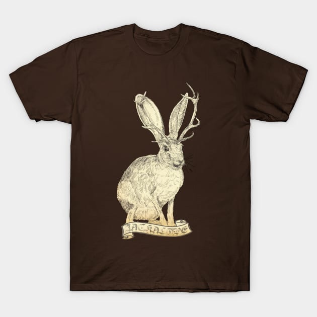 Jackalope T-Shirt by Hiraeth Tees